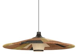 Lampa Wisząca Forestier, Parrot L, ściemnialny, brąz rdzawy, salon, design