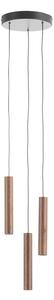 Lampa Wisząca UMAGE, Chimes Cluster 3, drewniany, salon, drewno, design