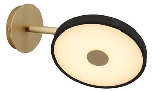 Lampa Ścienna UMAGE, Asteria Short, ściemnialny, złoty | mosiężny, salon, metal, design