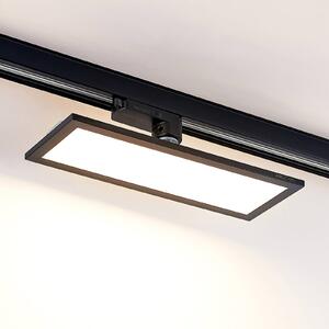 Panel LED Arcchio Hairis, 30 cm, czarny, 3000 K Hairis, czarny, biuro, tworzywo sztuczne, nowoczesny