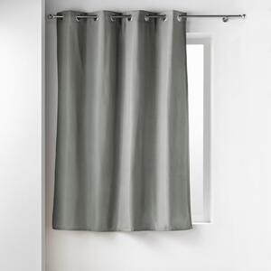 Szara zasłona termiczna z mikrowłókna 135x180 cm Micropolar – douceur d'intérieur