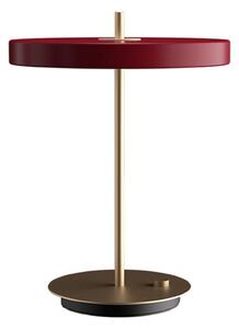 Lampa Stołowa UMAGE, Asteria Table, ściemnialny, czerwony, salon, aluminium, design