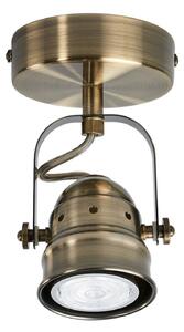 Lampa Ścienna Lindby, Leonor, ściemnialny, antyczny mosiądz, salon, metal, antyczny