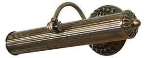 Lampa Ścienna Lindby, Joely, ściemnialny, antyczny mosiądz, salon, metal, antyczny
