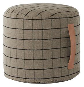 Beżowy worek do siedzenia Grid – OYOY Living Design