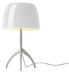 Lampa Stołowa Foscarini, metaliczny, salon, aluminium