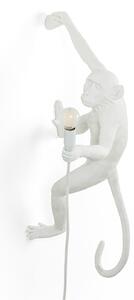 Lampa Stołowa SELETTI, Monkey Lamp, biały, salon, tworzywo sztuczne, design