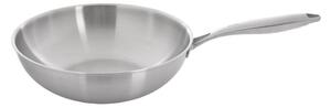 Patelnia wok ze stali nierdzewnej ø 30 cm Steela – Orion