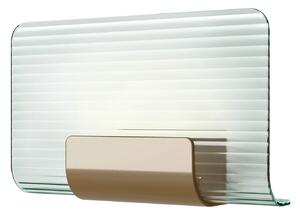 Lampa Ścienna kdln, Nami, ściemnialny, transparentny, salon, szkło, design