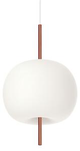 Lampa Wisząca kdln, KUSHI 16, ściemnialny, biały, salon, szkło, design