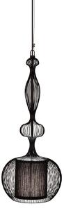 Lampa Wisząca Forestier, Impératrice, ściemnialny, czarny, salon, metal, design