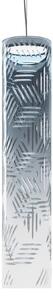 Lampa Wisząca kdln, Jer 1, ściemnialny, niebieski, salon, szkło, design