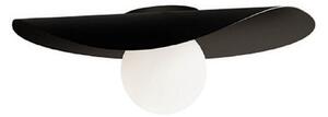 Lampa Sufitowa kdln, Flow, ściemnialny, czarny, salon, metal, design