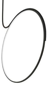 Lampa Sufitowa kdln, Poise, ściemnialny, czarny, salon, metal, design