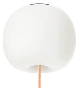 Lampa Sufitowa kdln, Kushi XL, ściemnialny, biały, salon, szkło, design