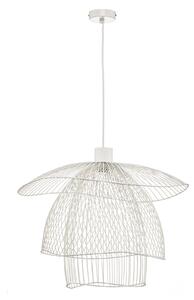 Lampa Wisząca Forestier, Papillon S, ściemnialny, biały, salon, metal, design