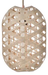 Lampa Wisząca Forestier, Capsule S, ściemnialny, beżowy, salon, bambus, design