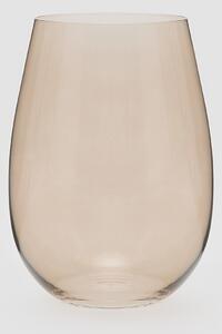 Reserved - Szklanka z barwionego szkła - Brązowy