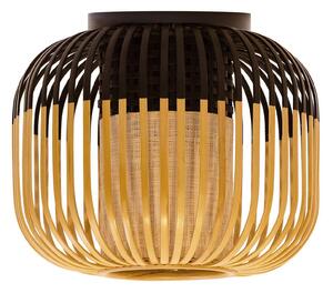 Lampa Sufitowa Forestier, Bamboo Light XS, ściemnialny, czarny, salon, bambus, design