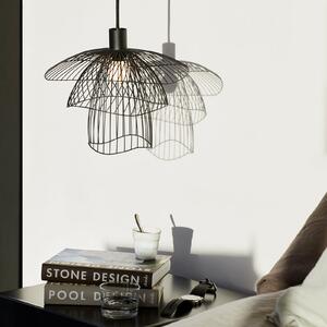 Lampa Wisząca Forestier, Papillon XS, ściemnialny, czarny, salon, metal, design