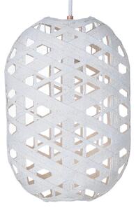 Lampa Wisząca Forestier, Capsule S, ściemnialny, biały, salon, bambus, design