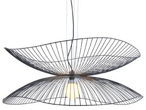 Lampa Wisząca Forestier, Libellule L, ściemnialny, czarny, salon, metal, design