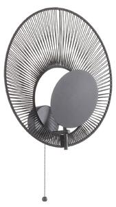Lampa Ścienna Forestier, Oyster, ściemnialny, czarny, salon, metal, design