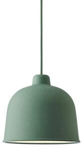 Lampa Wisząca Muuto, zielony, jadalnia, bambus