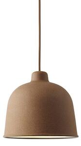 Lampa Wisząca Muuto, brąz rdzawy, jadalnia, bambus