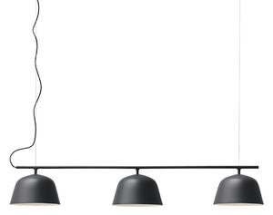 Lampa Wisząca Muuto, czarny, jadalnia, aluminium