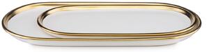 Taca dekoracyjna Lovia White Gold 32 cm