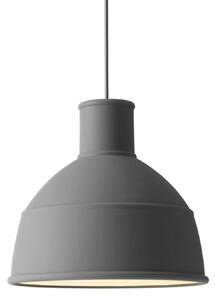 Lampa Wisząca Muuto, szary, salon, tworzywo sztuczne, design