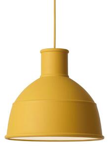 Lampa Wisząca Muuto, żółty, salon, tworzywo sztuczne, design
