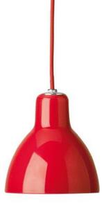 Lampa Wisząca Rotaliana, czerwony, jadalnia, metal