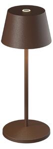 Zewnętrzna Lampa LOOM DESIGN, Modi Micro, ściemnialny, brąz rdzawy, taras, aluminium, nowoczesny