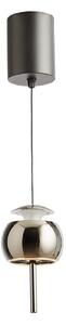 Lampa Wisząca LOOM DESIGN, Parachute, ściemnialny, czarny, salon, aluminium, design