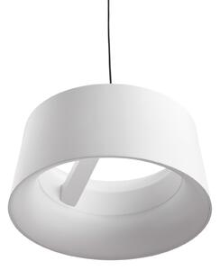 Lampa Wisząca LOOM DESIGN, Cookie, ściemnialny, biały, salon, aluminium, nowoczesny