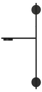 Lampa Ścienna GRUPA, Igram, ściemnialny, czarny, salon, metal, nowoczesny