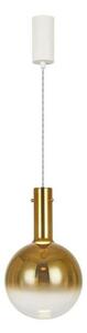 Lampa Wisząca LOOM DESIGN, ściemnialny, złoty | mosiężny, salon, szkło