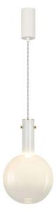 Lampa Wisząca LOOM DESIGN, ściemnialny, biały, salon, szkło
