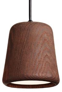 Lampa Wisząca New Works, Material The Originals, ściemnialny, drewniany, salon, drewno, design
