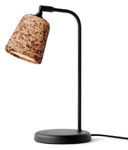 Lampa Stołowa New Works, Material The Originals, ściemnialny, czarny, salon, metal, design