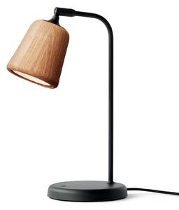 Lampa Stołowa New Works, Material The Originals, ściemnialny, czarny, salon, metal, design