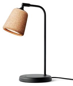 Lampa Stołowa New Works, Material The Originals, ściemnialny, czarny, salon, metal, design