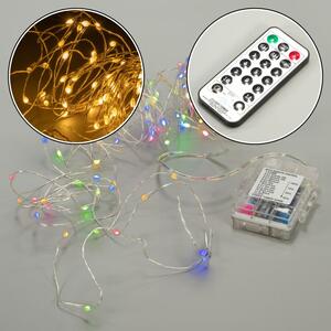 Oświetlenie dekoracyjne - kolorowe przewody - 100 diod LED