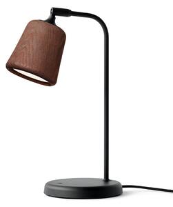 Lampa Stołowa New Works, Material The Originals, ściemnialny, czarny, salon, metal, design
