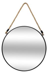 Okrągłe lustro ścienne na sznurze 38 cm