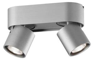 Lampa Sufitowa LIGHT-POINT, ściemnialny, metaliczny, salon, aluminium