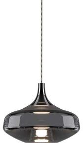 Lampa Wisząca Lodes, szary, jadalnia, szkło