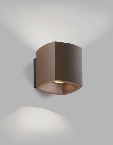 Lampa Ścienna LIGHT-POINT, ściemnialny, brąz rdzawy, piwnica, aluminium